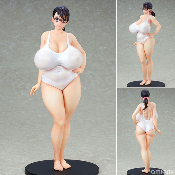 Queen's Blade Beautiful Warriors Weapon Seller Cattleya White Swimsuit ver. 1/7 Complete Figure