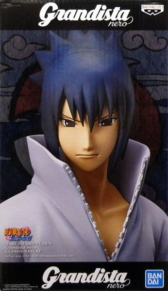 Figure Naruto - Uchiha Sasuke - Nero Grandista.