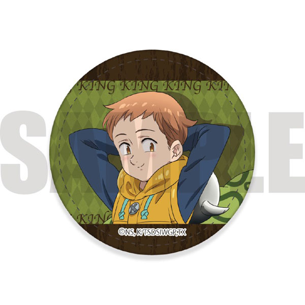 The Seven Deadly Sins Anime Badge Meliodas Ban King Nanatsu no Taizai Cute  Metal Badge Brooch