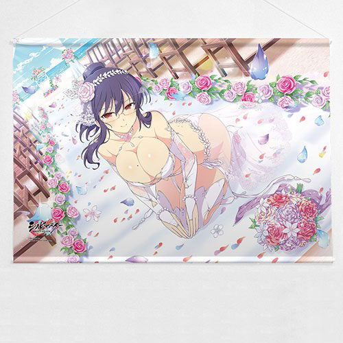 Senran Kagura Murasaki & 2024 Yukiizumi B2 Tapestry Wall Scroll