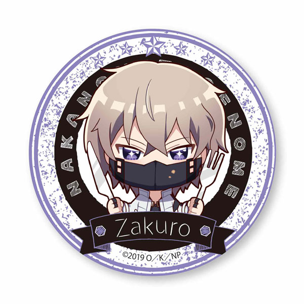 AmiAmi [Character & Hobby Shop]  Naka no Hito Genome [Jikkyochu] Tin Badge  Scene Zakuro Oshigiri C(Released)