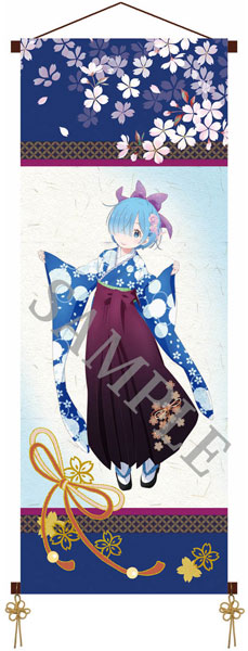 Re:Zero Starting Life in Another World Wall Scroll Emilia & Rem