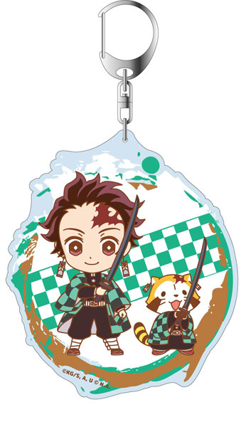 AmiAmi [Character & Hobby Shop]  Kimetsu no Yaiba x Rascal Deka Keychain  Zenitsu Agatsuma(Released)