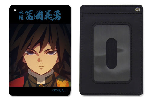 COSPA Demon Slayer: Kimetsu no Yaiba Water Pillar Giyu Tomioka Full Color Pass Case รูปภาพ 1