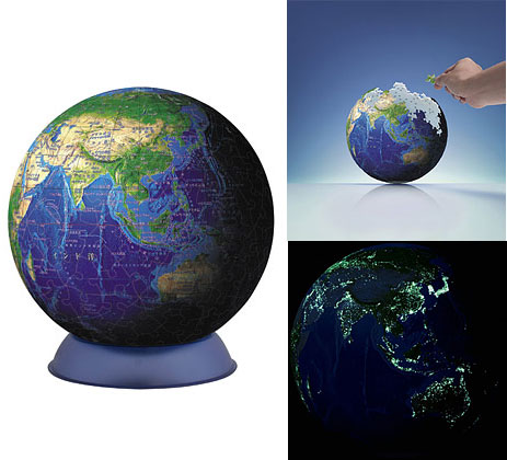 AmiAmi [Character & Hobby Shop]  Jigsaw Puzzle 3D Sphere Puzzle - Antique  Globe 240pcs (2024-116)(Released)