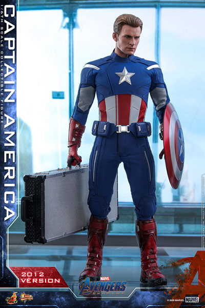 Hot Toys Movie Masterpiece "Avengers: Endgame" 1/6 Scale Figure Captain America (2012 Ver.) image 1