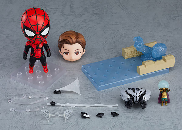 ねんどろいど スパイダーマン ファー・フロム・ホーム Ver. ノンスケール ABS&amp;PVC製 塗装済み可動フィギュア レビュー】ねんどろいど スパイダーマン ファー・フロム・ホーム