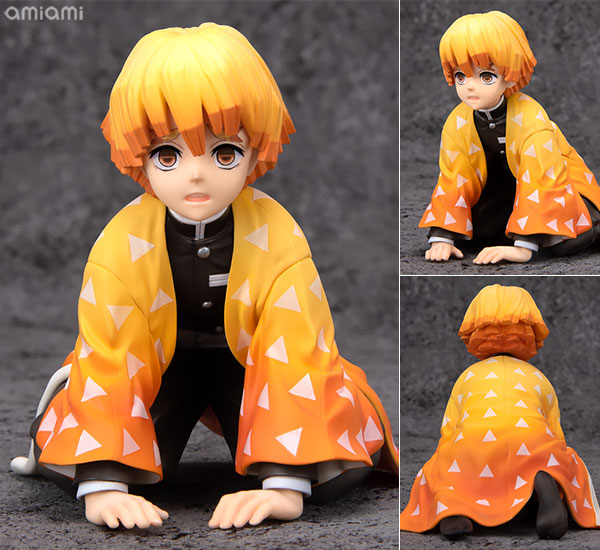 G.E.M. Series Demon Slayer: Kimetsu no Yaiba Palm Size Zenitsu-kun Complete Figure