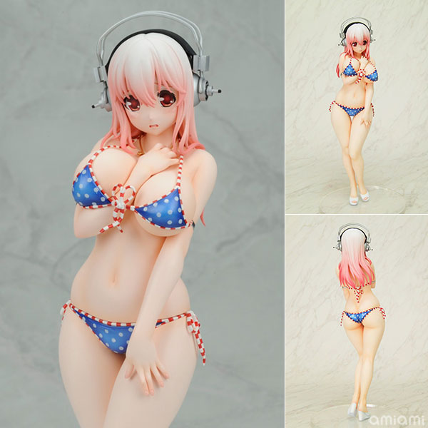 AmiAmi [Character & Hobby Shop] | Super Sonico Paisura Bikini ver