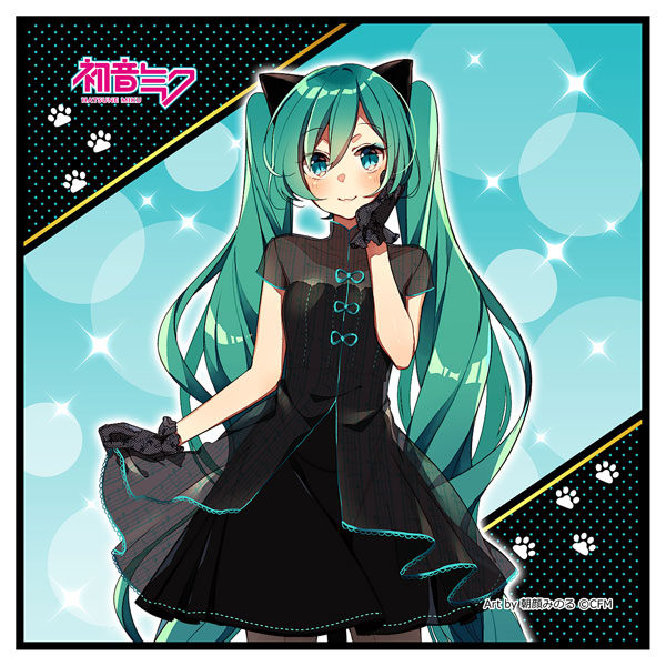 Hatsune Miku store Microfiber Towel - Miku in Villain Costume