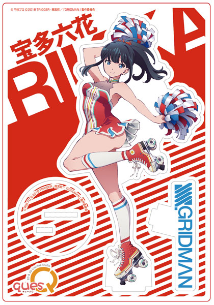 AmiAmi [Character & Hobby Shop] | SSSS.GRIDMAN Rikka Takarada Cheerleader  Style Acrylic Stand(Released)