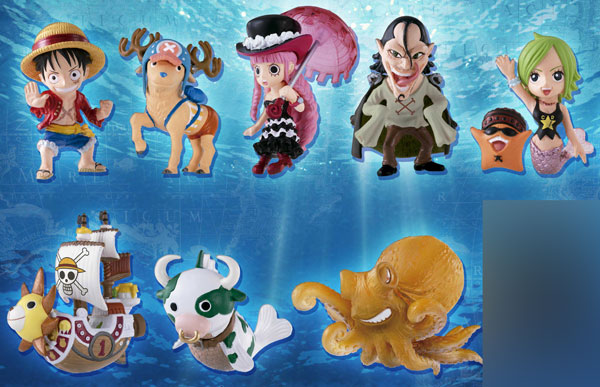 Bandai ONE PIECE Collection Shinkai no Bouken All 11 Normal Types + 1 Secret Type Set hình ảnh 1