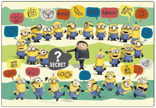 Fizz Creations Puzzle de Doble Cara de Minions con Gafas Mágicas - Interismo