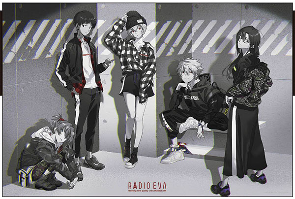 ﾔﾉﾏﾝ10-1366RADIO EVA Illustrat