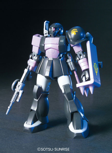 BANDAI SPIRITS HGUC 1/144 Zaku I (Old Zaku) Black Tri-Stars Model Plastic Model รูปภาพ 1