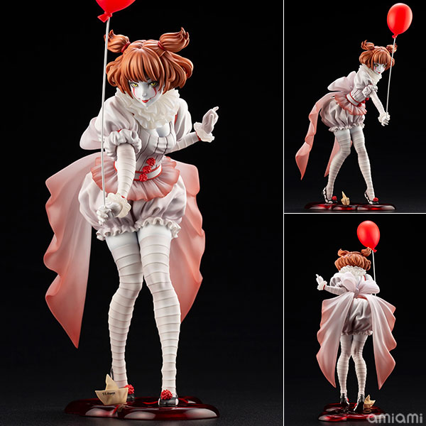 AmiAmi [Character & Hobby Shop] | HORROR BISHOUJO IT Pennywise (2017) 1/7  Complete Figure(Released)