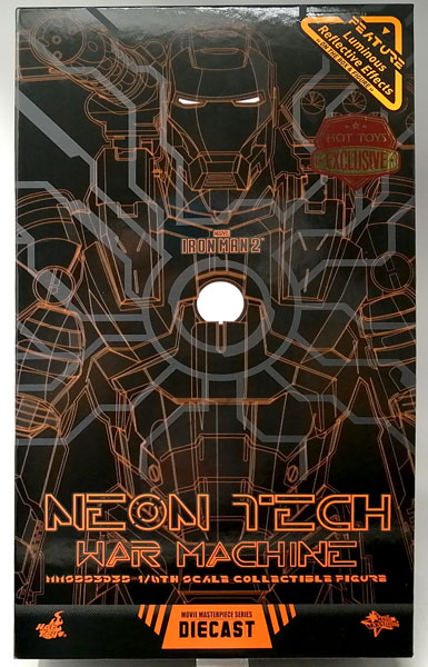 AmiAmi [Character & Hobby Shop] | (Pre-owned ITEM:B+/BOX:B)Movie  Masterpiece DIECAST Iron Man 2 1/6 Scale Figure War Machine (Neon Tech/Orange  Ver.) [Avengers: Endgame Exclusive Store by Hot Toys Exclusive](Released)