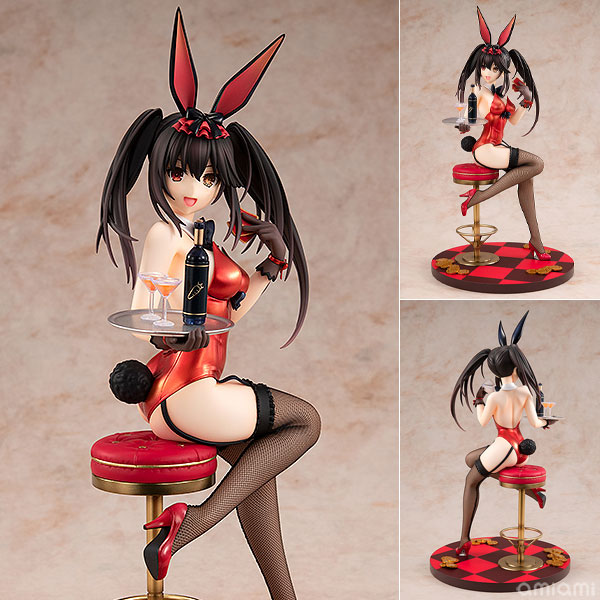 KDcolle "Date A Live" Light Novel Ver. Kurumi Tokisaki Bunny Ver. 1/7 Complete Figure