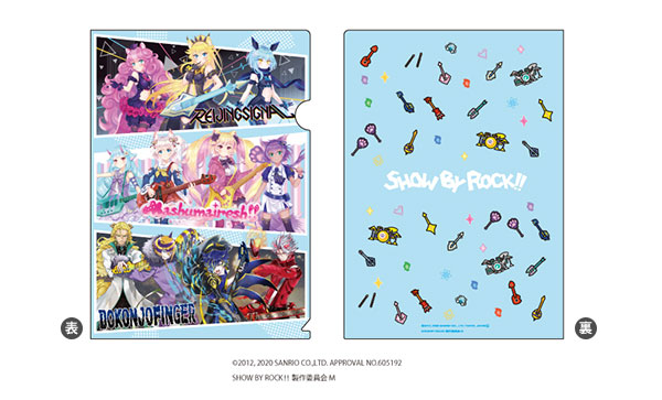 Sanrio SHOW BY ROCK!! Clear File