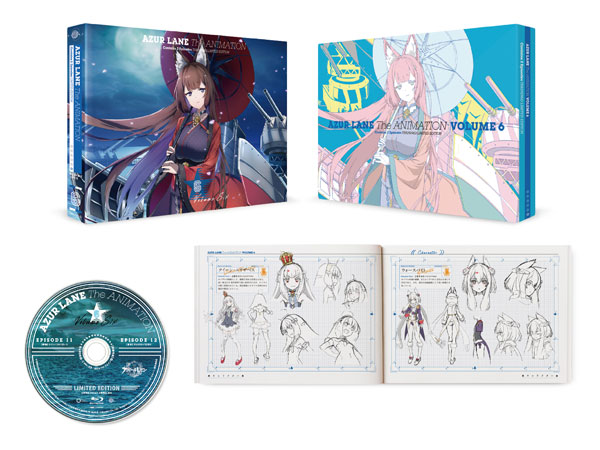 AmiAmi [Character & Hobby Shop] | BD Azur Lane Vol.6 Blu-ray First