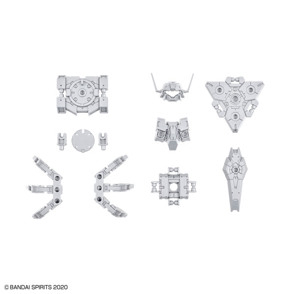 BANDAI SPIRITS 30MM 1/144 Commander Option Armor [For Rabiot/White] Plastic Model