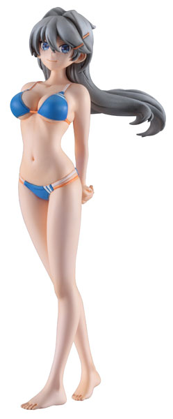 Hasegawa 1/12 12 Tamago Girls Collection No.09 "Lucy McDonnell" (Bikini) Unpainted Resin Figure