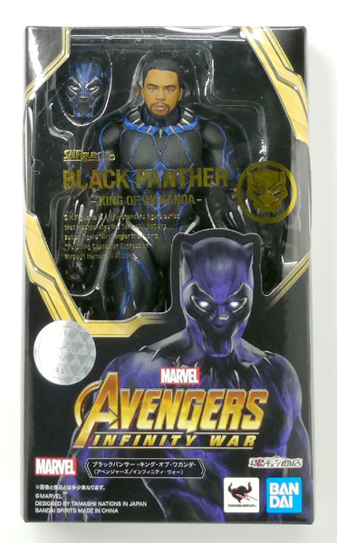 【新品未開封】SHフィギュアーツ　ブラックパンサー（アベンジャーズ　インフィニティウォー）　魂Ｗｅｂ商店限定 S.H.フィギュアーツ ブラックパンサー アベンジャーズ⁄インフィニティ