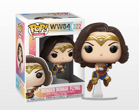 Funko Pop! Heroes: Wonder Woman 1984 - WW Gold Flying