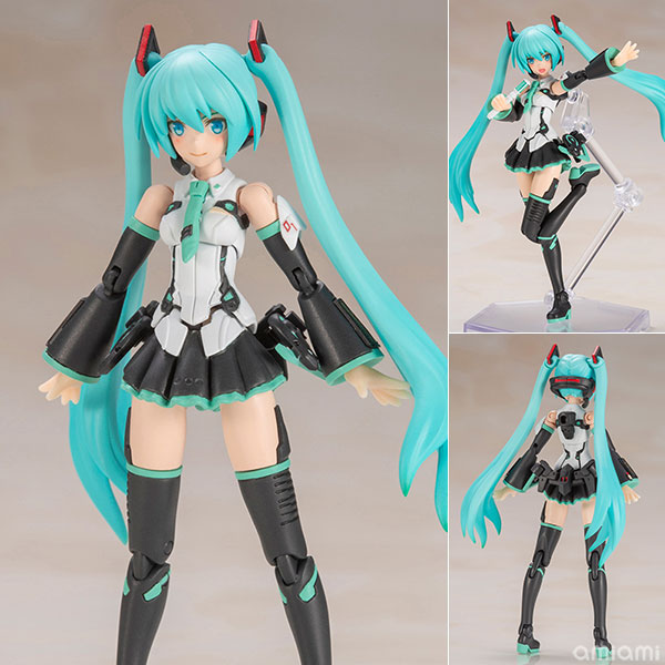 Kotobukiya Frame Music Girl Hand Scale Hatsune Miku Plastic Model รูปภาพ 1