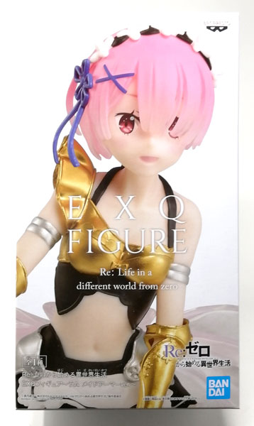 BANDAI SPIRITS Re:ZERO -Starting Life in Another World- EXQ Figure - Ram Maid Armor ver. - (Game-prize) รูปภาพ 1