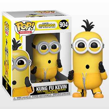 Minions Movie - Plush Backpack Clip - PARKA KEVIN (6 inch)