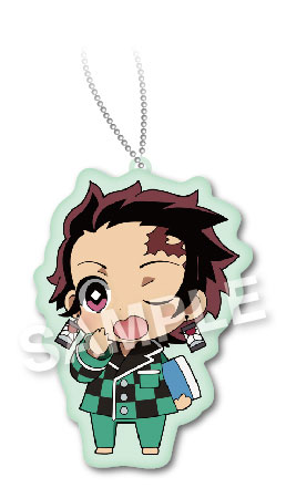 AmiAmi [Character & Hobby Shop]  Kimetsu no Yaiba x Rascal Deka Keychain  Zenitsu Agatsuma(Released)