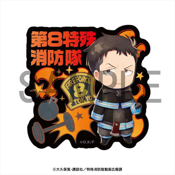 Fire Force Acrylic Stand Shinmon Benimaru & Joker (Anime Toy) Hi-Res image  list