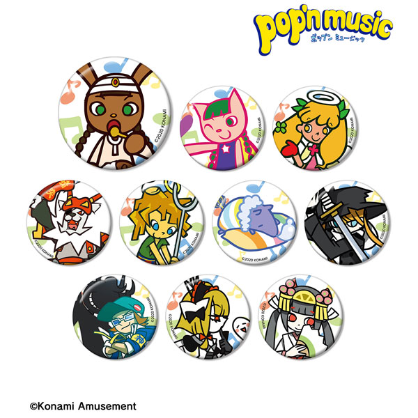 AmiAmi [Character & Hobby Shop] | pop'n music Trading Tin Badge