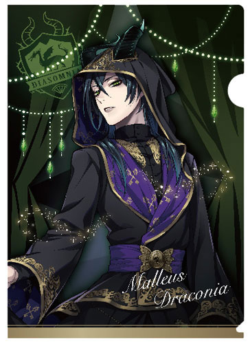 AmiAmi [Character & Hobby Shop]  Disney Twisted Wonderland Clear File  Ceremonial Outfit Malleus Draconia(Released)