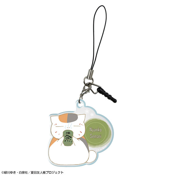 License Agent Natsume Yuujinchou Acrylic Earphone Jack Accessory Design 02 (Nyanko Sensei /B) รูปภาพ 1