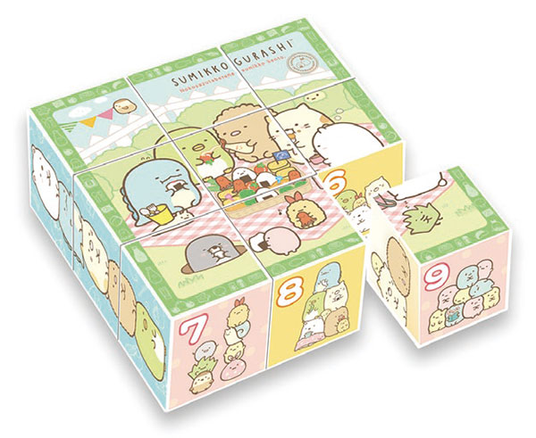 ｱﾎﾟﾛ13-117すみっｺぐらしｷｭｰﾌﾞ9ｺﾏ