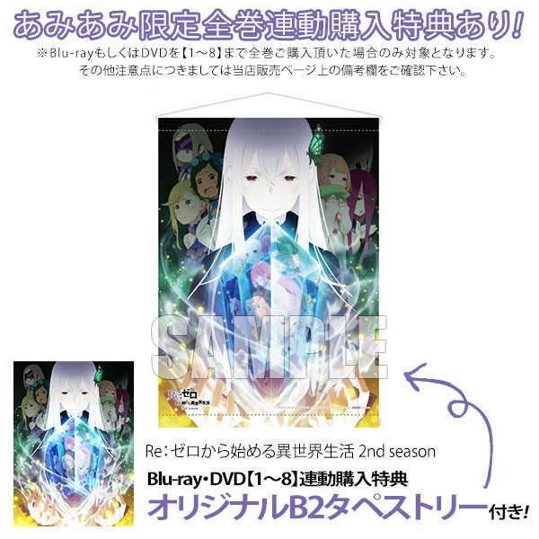 Re:ZERO - Starting Life in Another World Season 2 Blu-ray Release Date