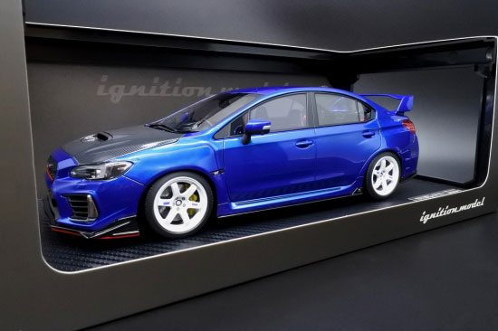 AmiAmi [Character & Hobby Shop] | 1/18 SUBARU WRX (CBA-VAB) STI  Blue(Released)