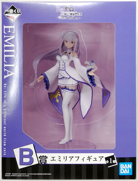 Ichiban Kuji Re:ZERO -Starting Life in Another World- -The Story is, To be continued- B Prize - Emilia Figure (Game-prize)