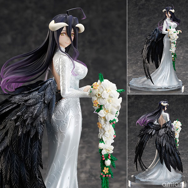 AmiAmi [Character & Hobby Shop] | Overlord Albedo -Wedding Dress- 1/7  Complete Figure(Released)