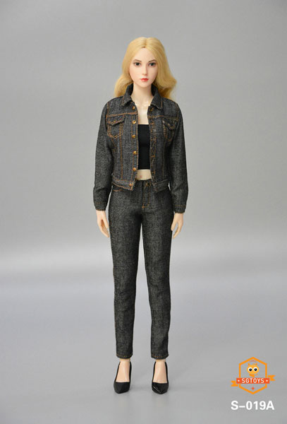 AmiAmi [Character & Hobby Shop] | 1/6 Ladies' Denim Setup A (DOLL