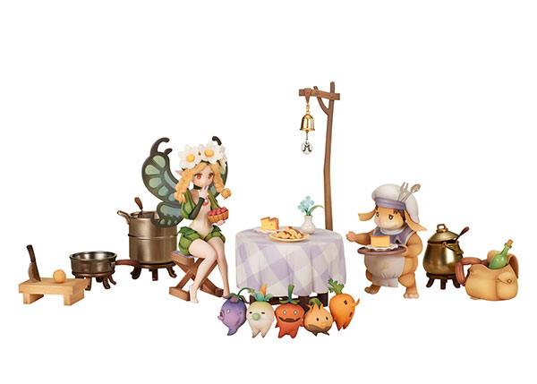 Flare Odin Sphere: Leifdrasir Maury's Touring Restaurant Full Set with Mercedes Complete Figure