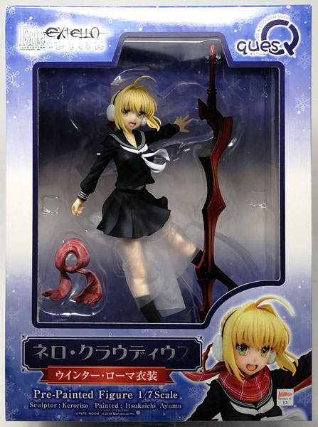 Fate/EXTELLA LINK Nero Claudius Winter Roma Outfit 1/7 Complete Figure (Loppi, HMV Exclusive)