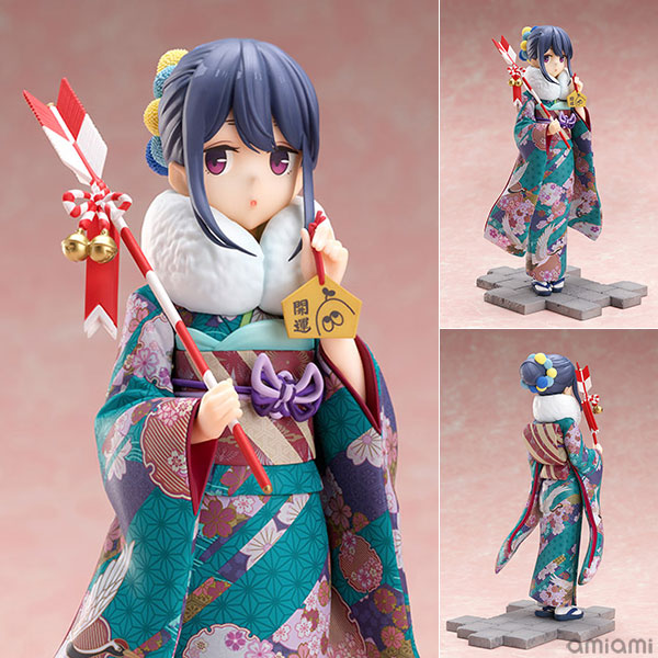ゆるキャン△ SEASON 2 志摩リン 振袖 1/7 完成品フィギュア รูปภาพ 1
