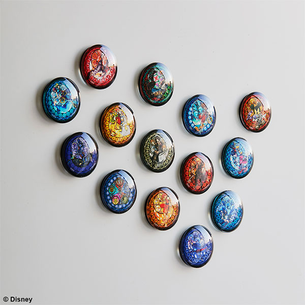 Square Enix Kingdom Hearts Glass Magnet 14Pack BOX รูปภาพ 1