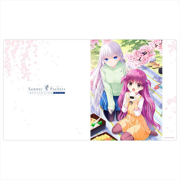 AmiAmi [Character & Hobby Shop] | Summer Pockets REFLECTION BLUE Rubber Mat  (Shiroha & Umi/Hanami)(Released)