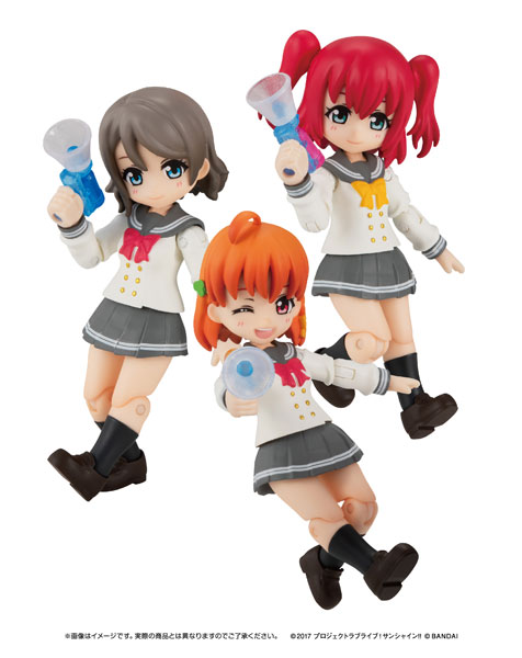 Bandai Aqours SHOOTERS! 01 All 3Types Set รูปภาพ 1