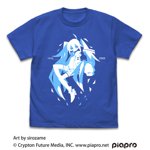 COSPA Hatsune Miku T-shirt sirozame Ver./ROYAL BLUE-M รูปภาพ 1