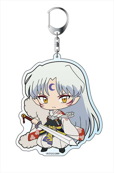 AmiAmi [Character & Hobby Shop] | InuYasha Deka Keychain PuniChara